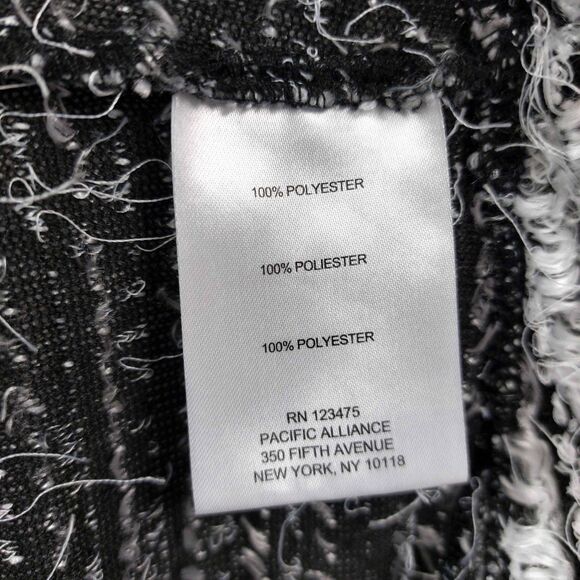 Jones New York Sweater Womens 2X Gray Eyelash Boucle Knit Pullover 3/4 Sleeve - Picture 7 of 9